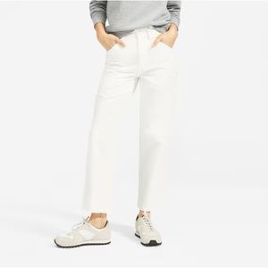 Everlane Carpenter Pants in Bone